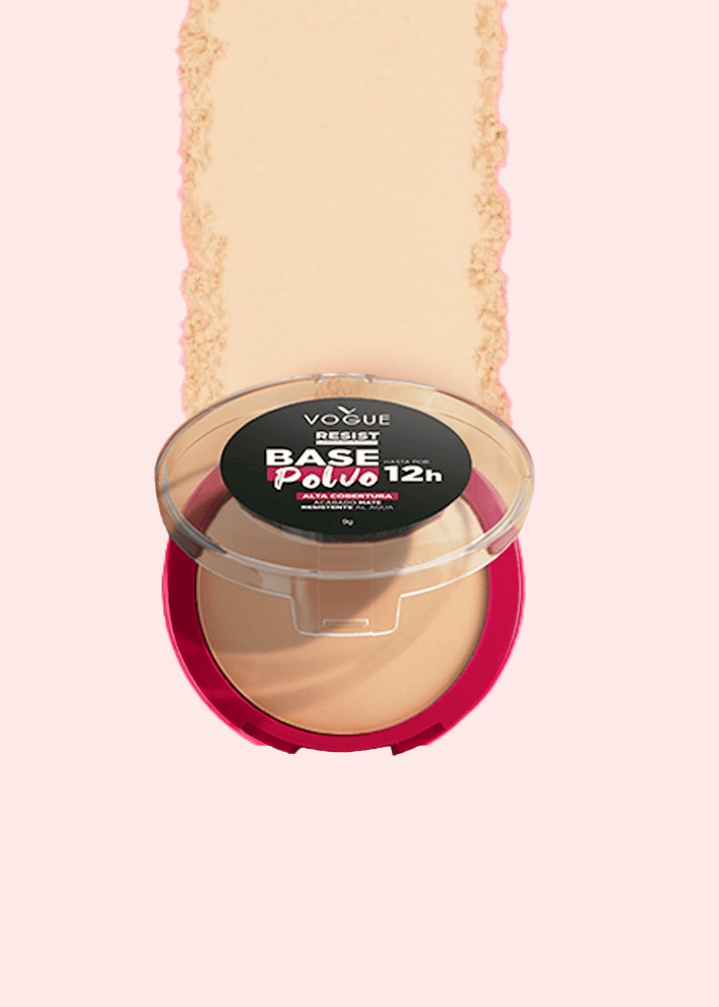 Vogue Base Polvo Resistente  Natural 9 Gr