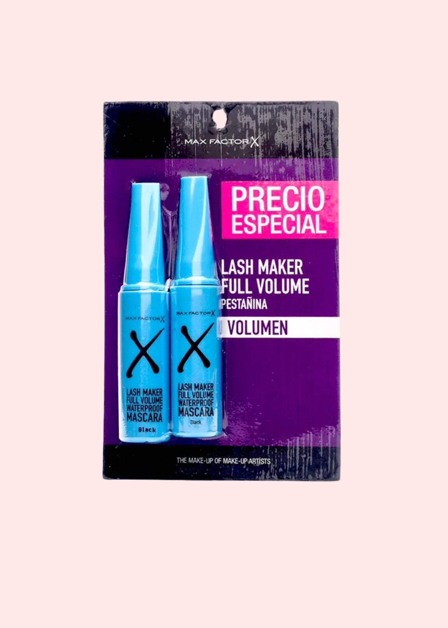 Max Factor Pestañina Lash Maker Full Volume 2 Pcs Black Wp