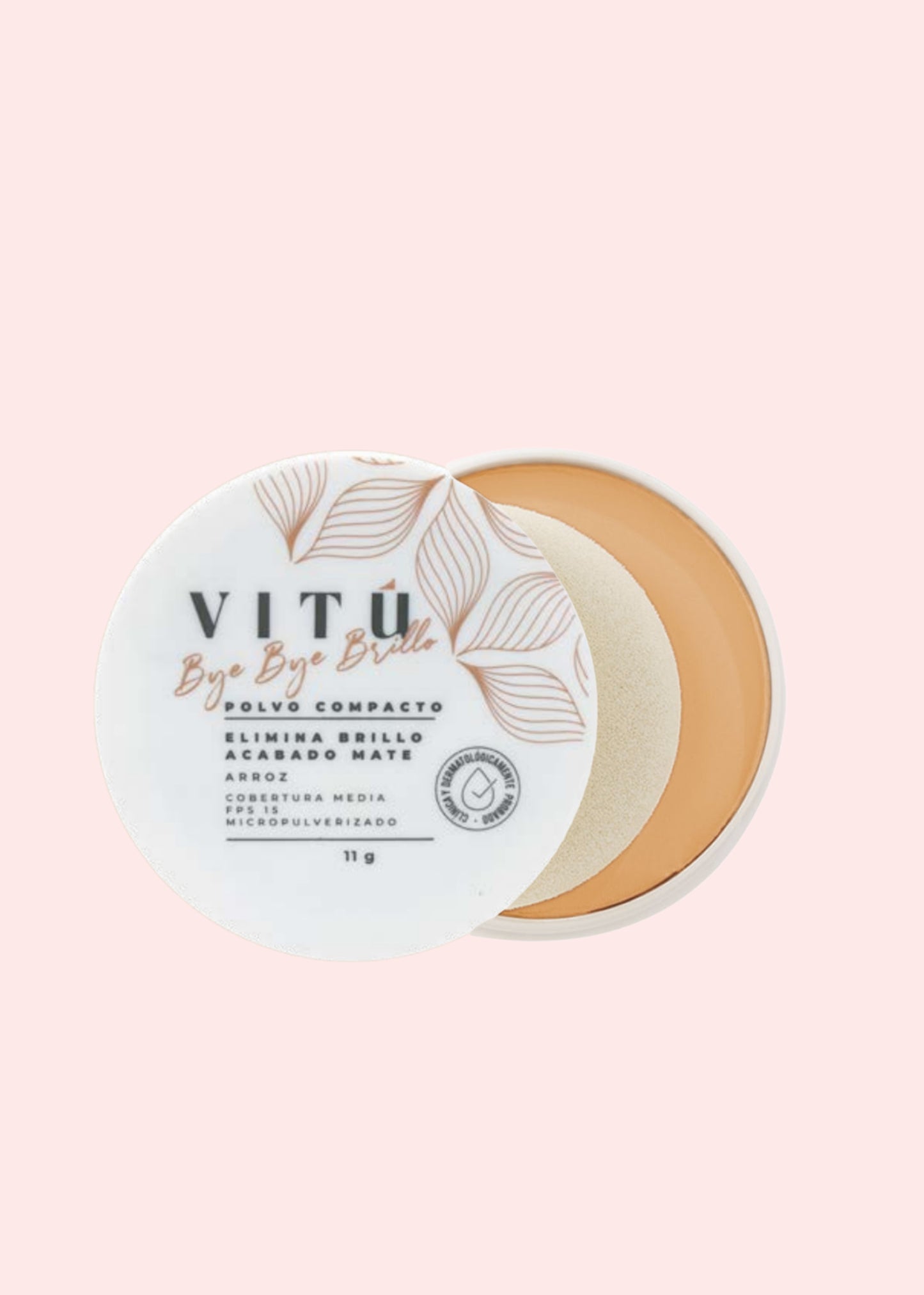 VITU POLVO COMPACTO DE ARROZ 3 NUEZ
