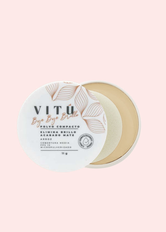 VITU POLVO COMPACTO DE ARROZ 1 MACADAMIA
