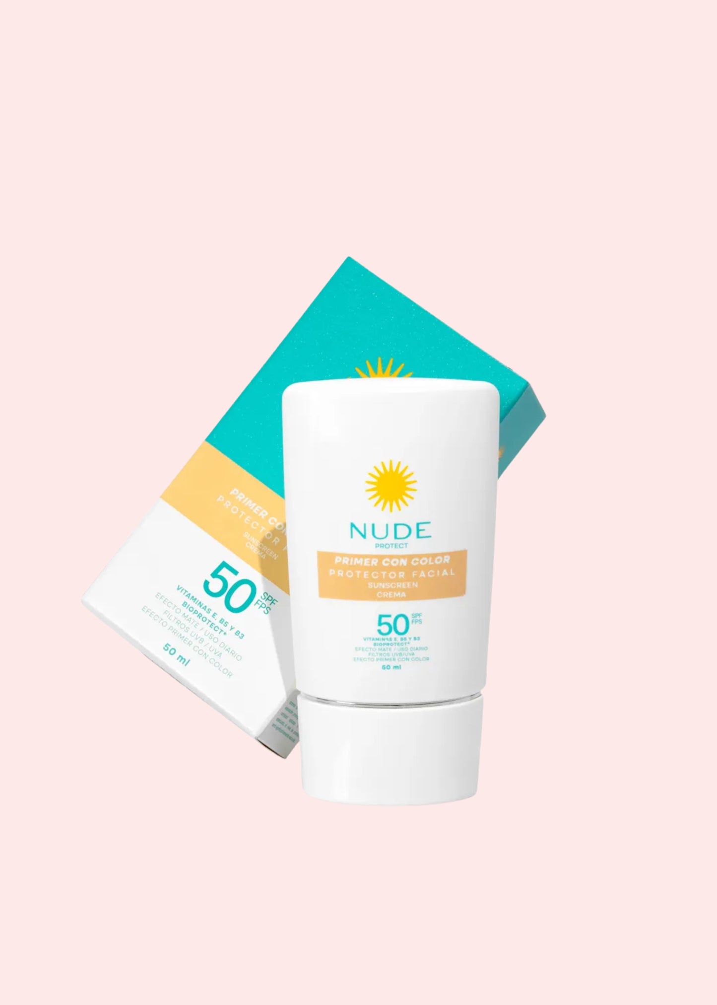NUDE PROTECTOR SOLAR FACIAL CREMA SPF 50 50 ML