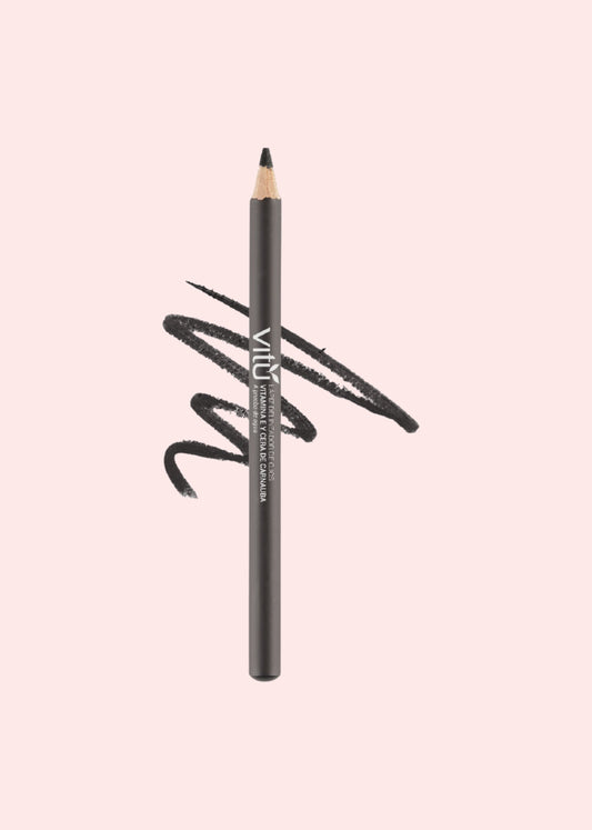 Vitu Lápiz Delineador De Ojos Vitamina E 1 Negro 1.3 G