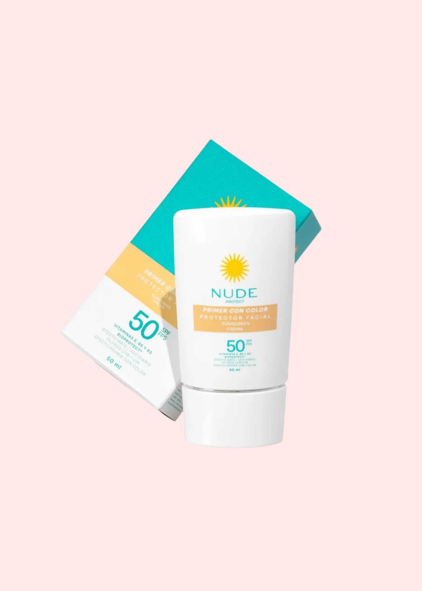 Nude Protector Solar Con Color 50Spf 50 Ml