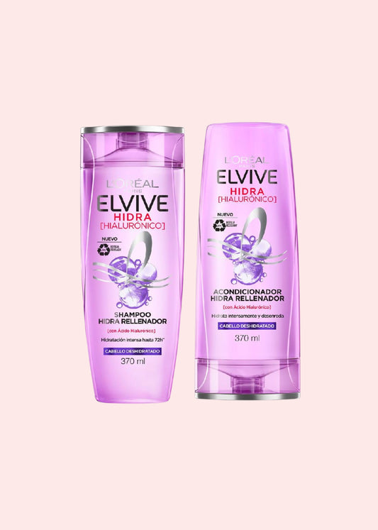 Elvive Shampoo Acondicionador  Hialuronico 370 Ml