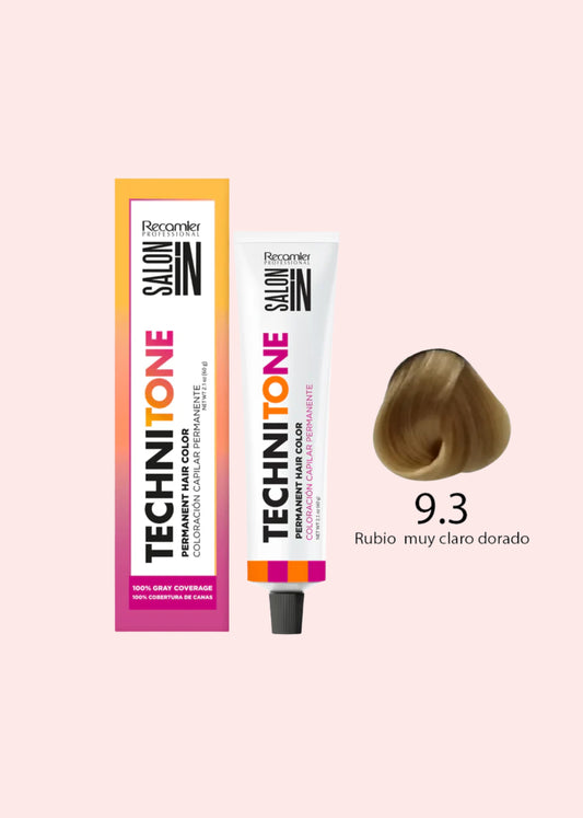 RECAMIER SALON IN TECHNI TONE 9.3 RUBIO MUY CLARO DORADO