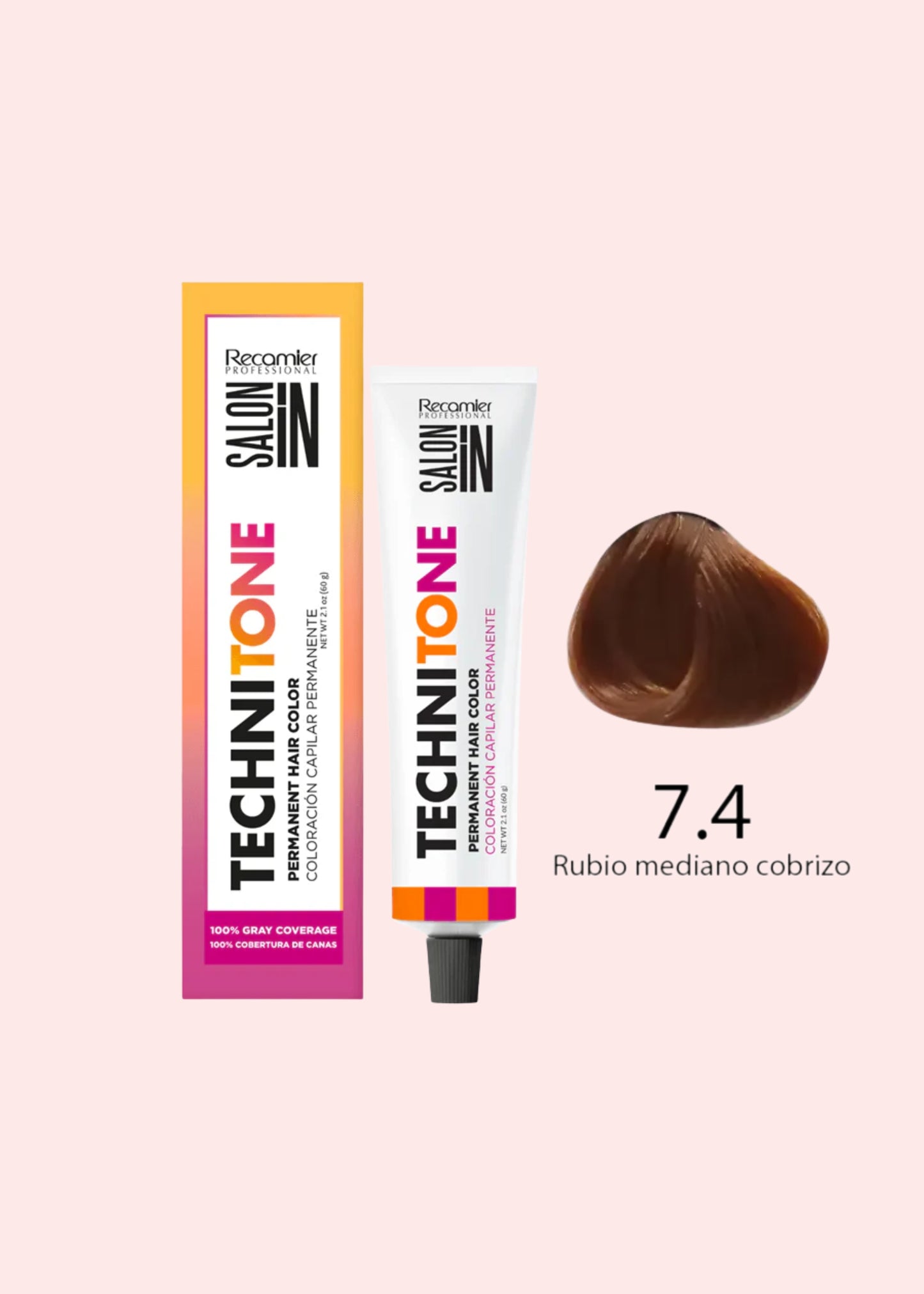 RECAMIER SALOIN IN TECHNI TONE TINTE 7.4 - 60G