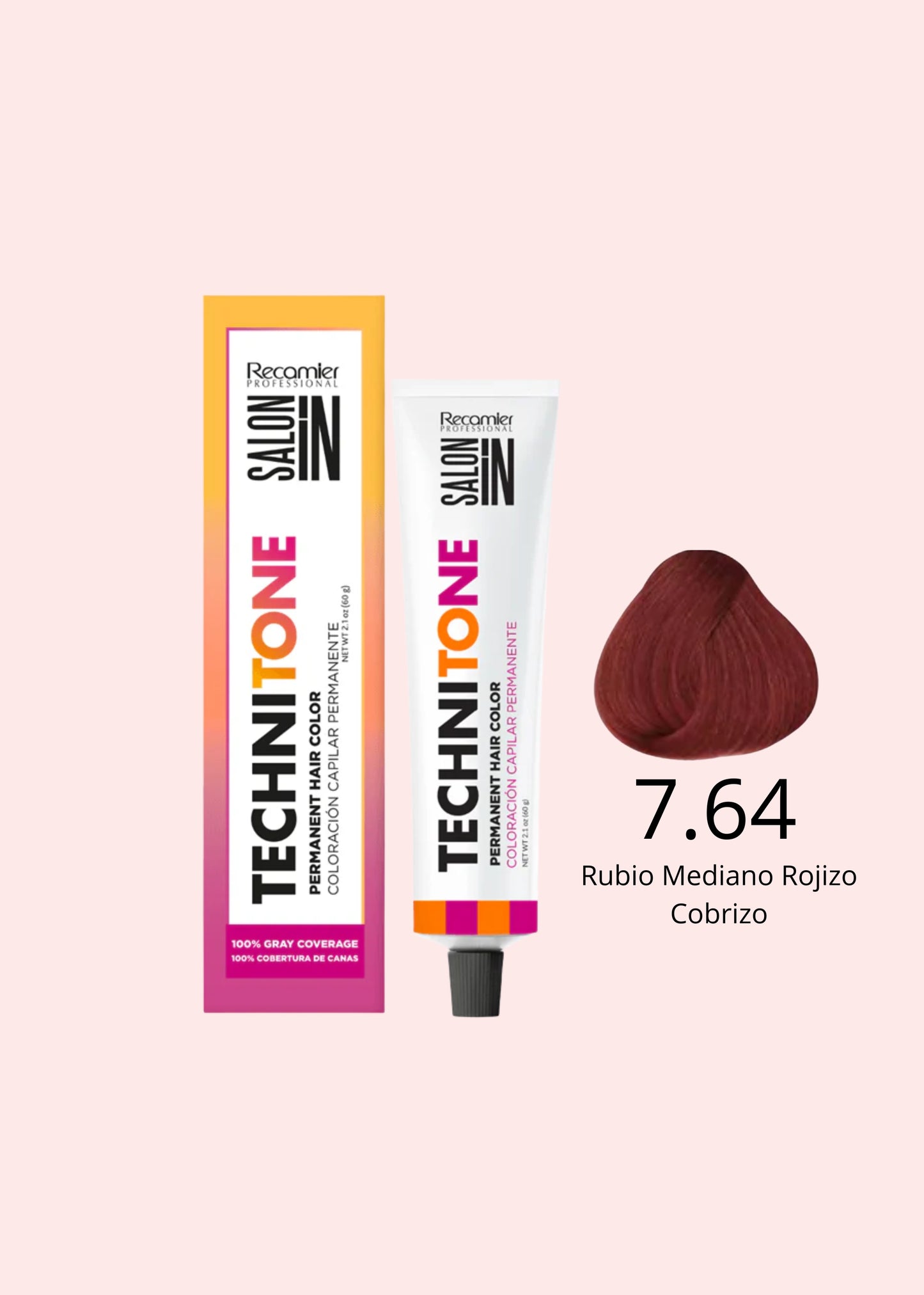 RECAMIER SALON IN TECHNI TONE TINTE 7.64 - 60G