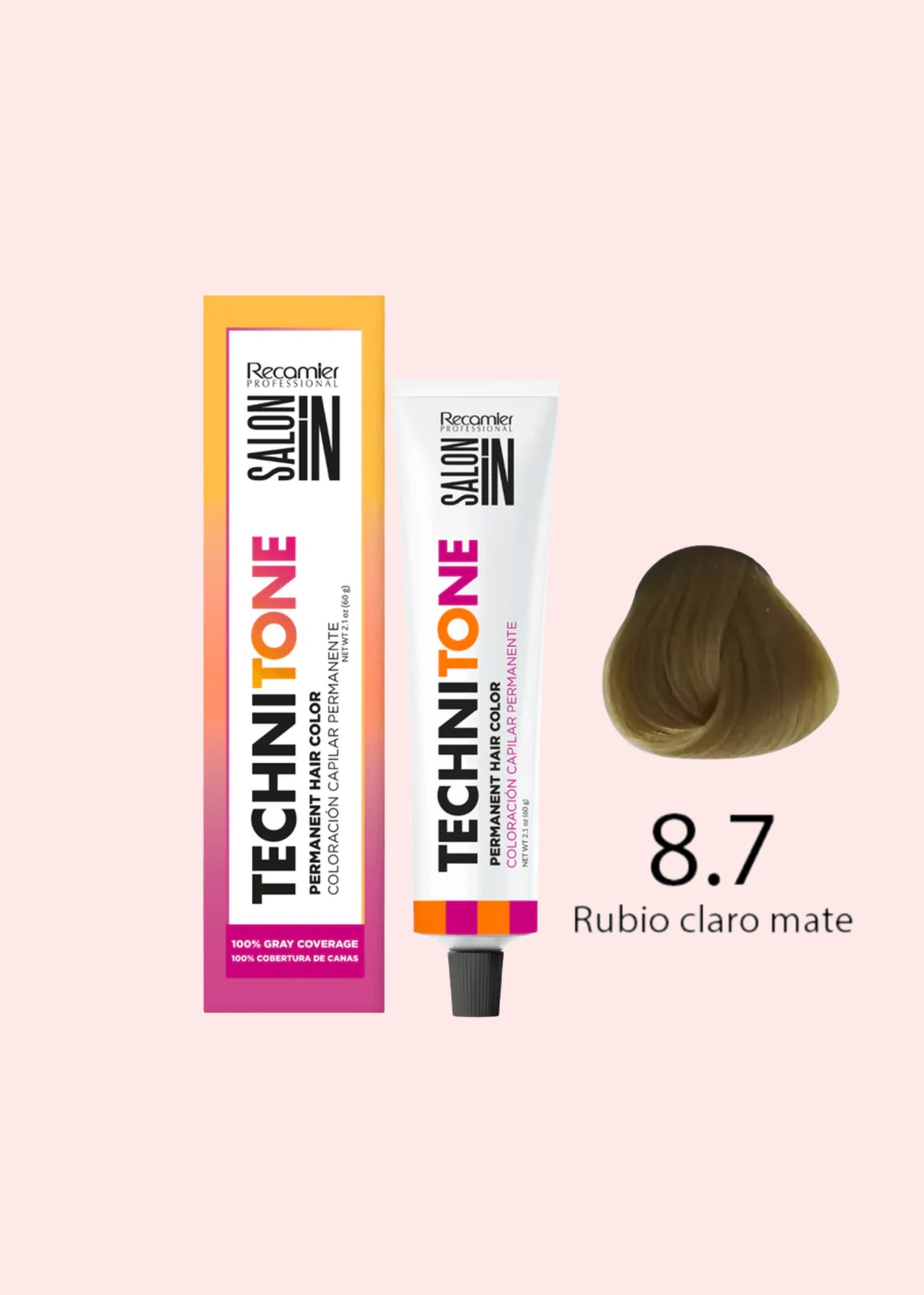 RECAMIER SALON IN TECHNI TONE TINTE 8.7 - 60G