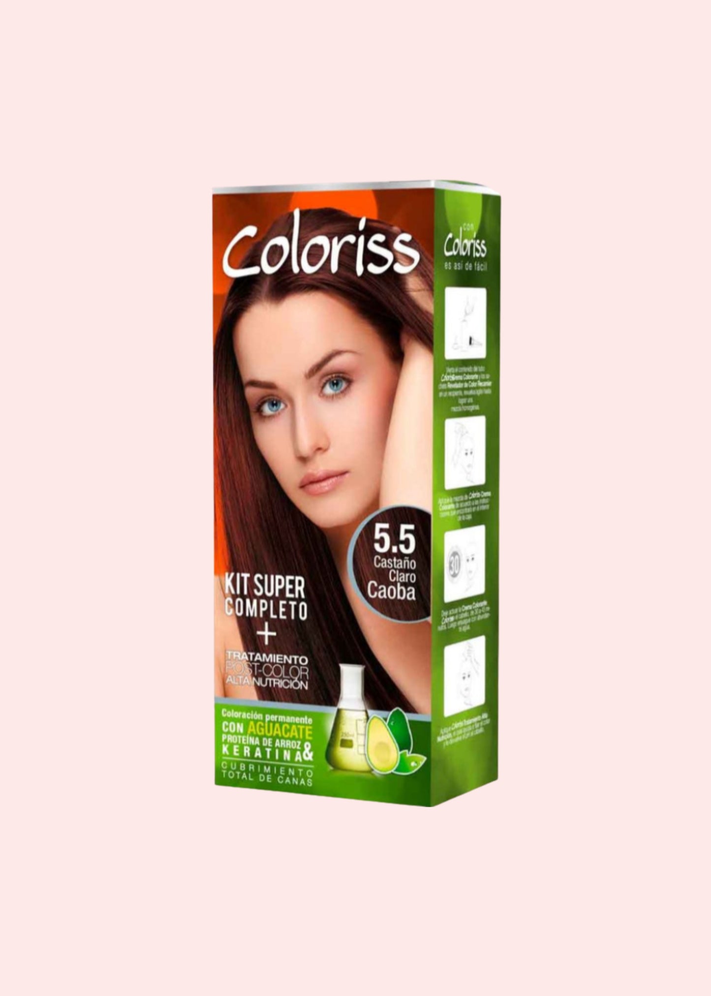 RECAMIER COLORISS TINTE KIT N°5.5 *50 G