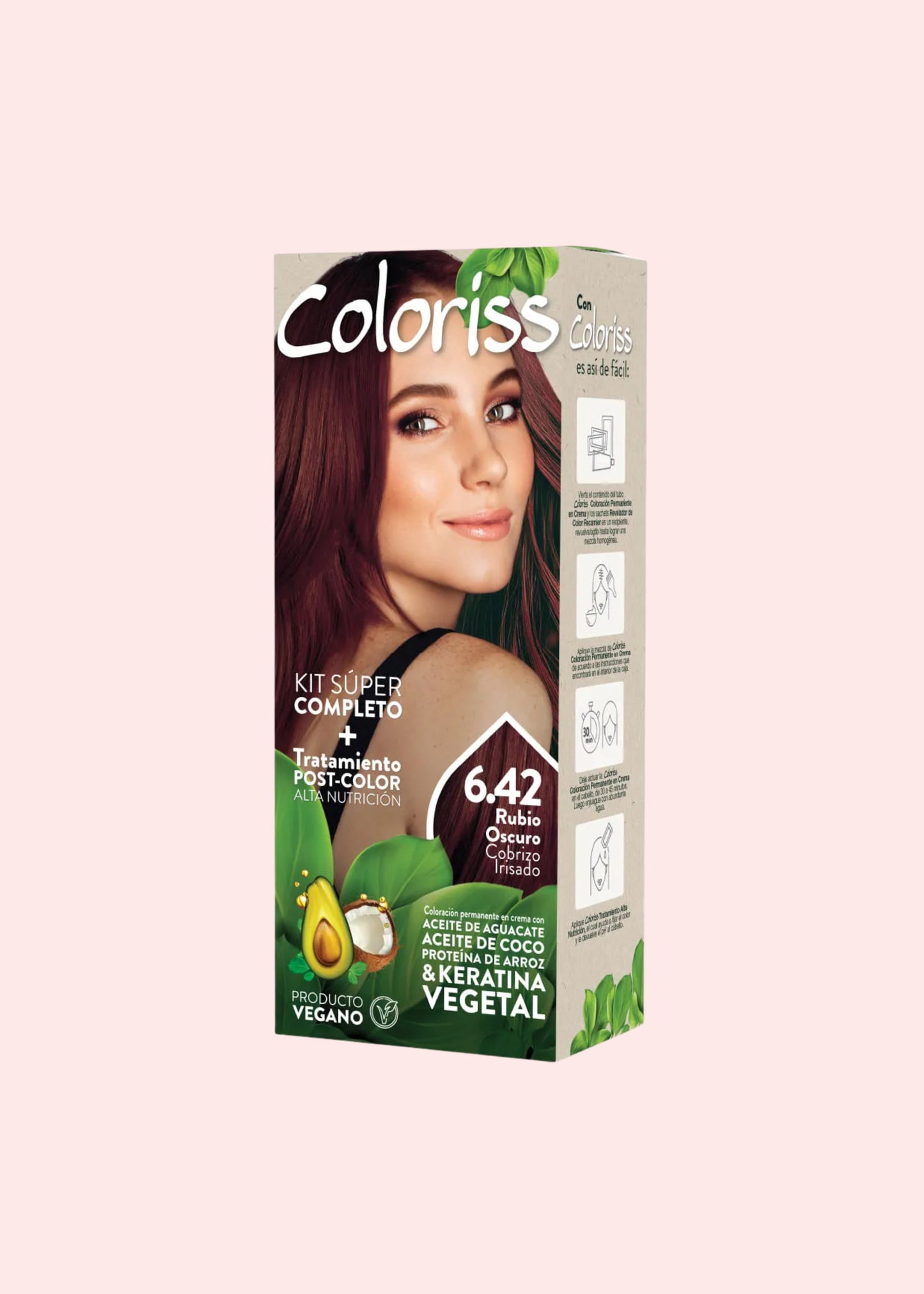 RECAMIER COLORISS TINTE KIT N° 6.42 *50 G