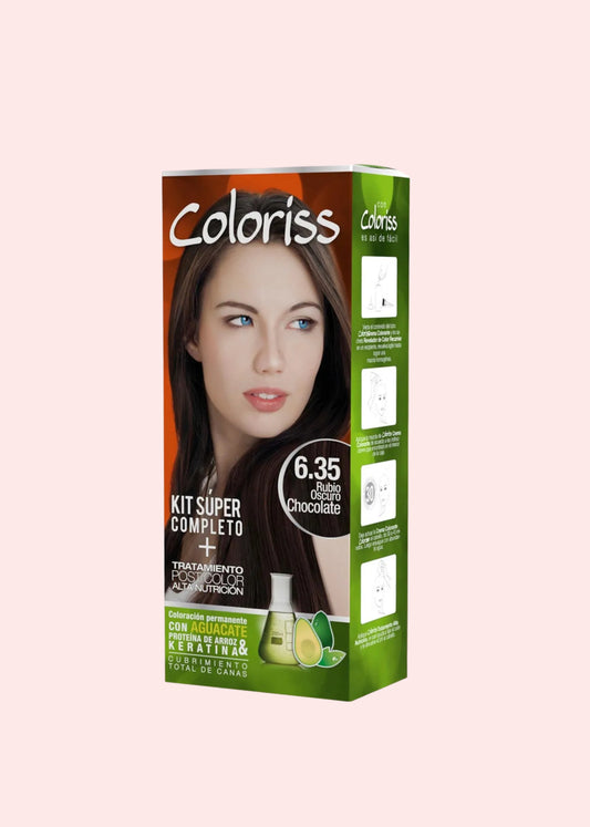 RECAMIER COLORISS TINTE KIT N° 6.35 *50 G