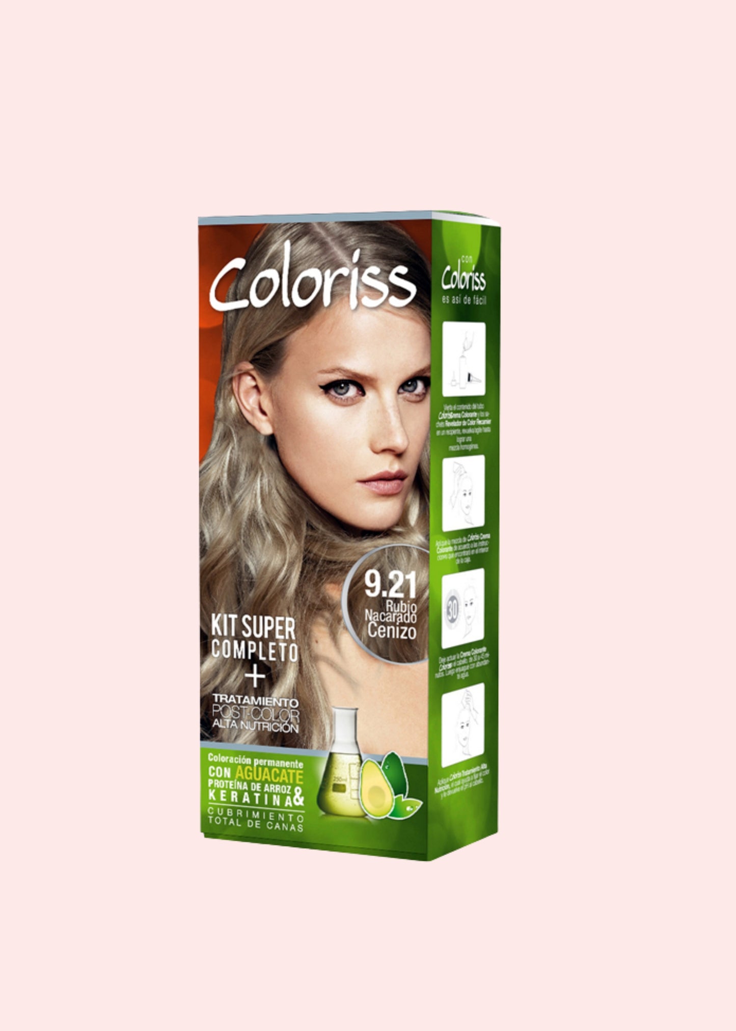 RECAMIER COLORISS TINTE KIT N°°9.21 *50 G
