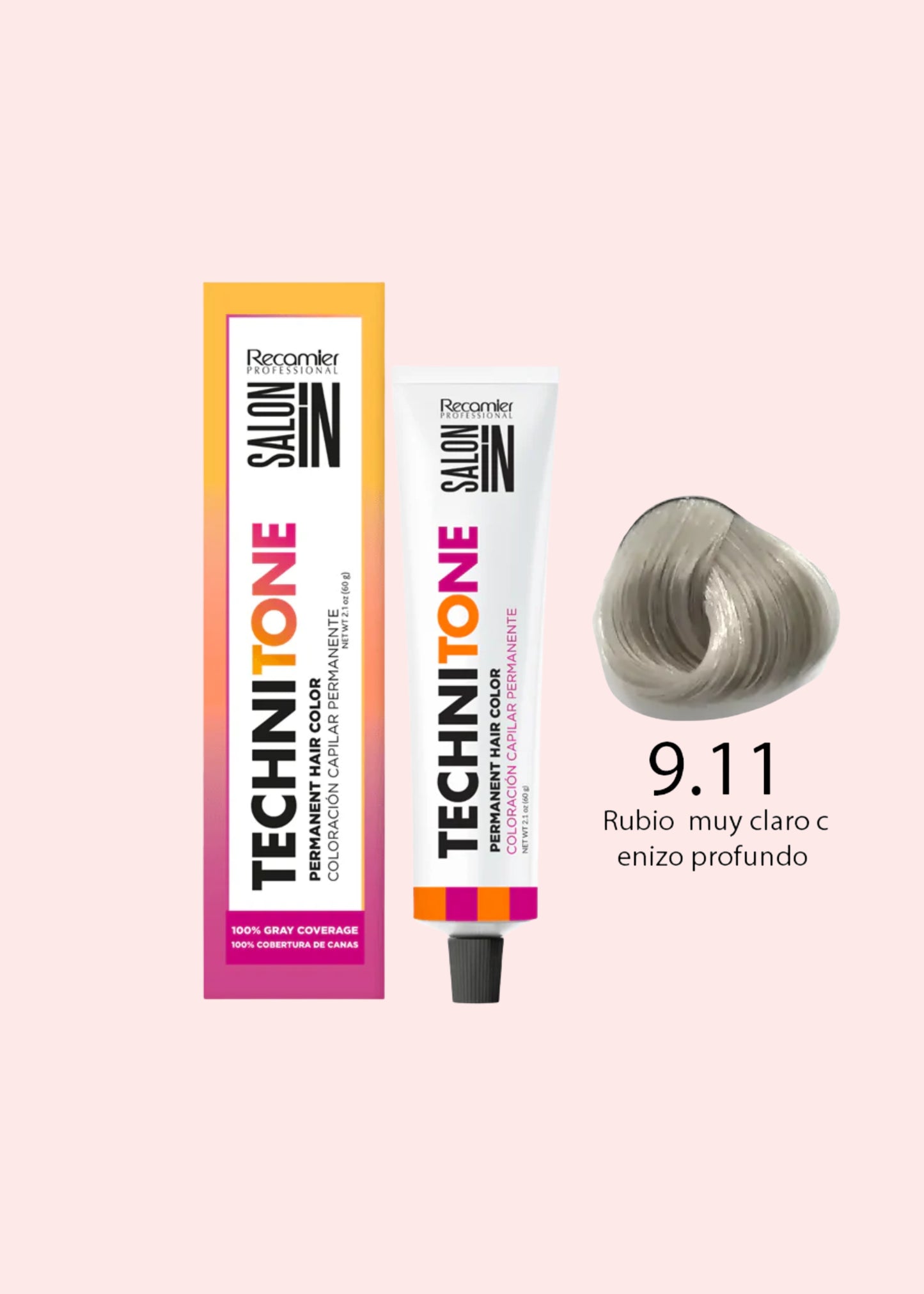 RECAMIER SALON IN TECHNI TONE TINTE 9.11 - 60G