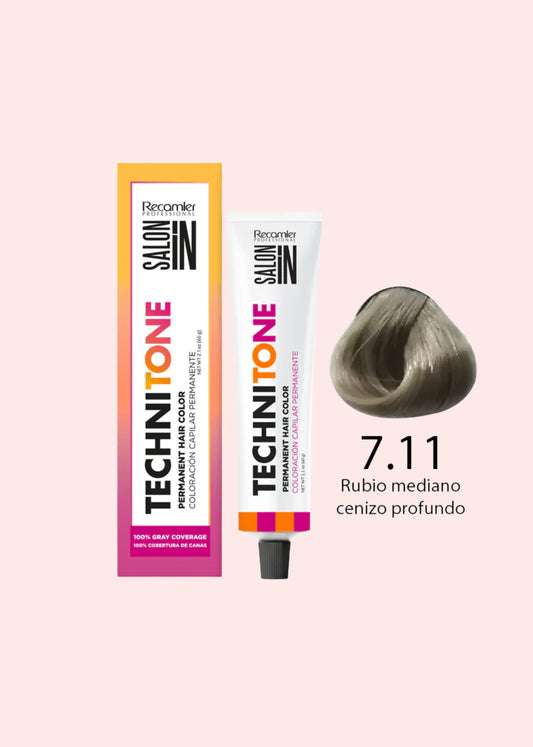RECAMIER SALON IN TECHNI TONE TINTE 7.11 *60G