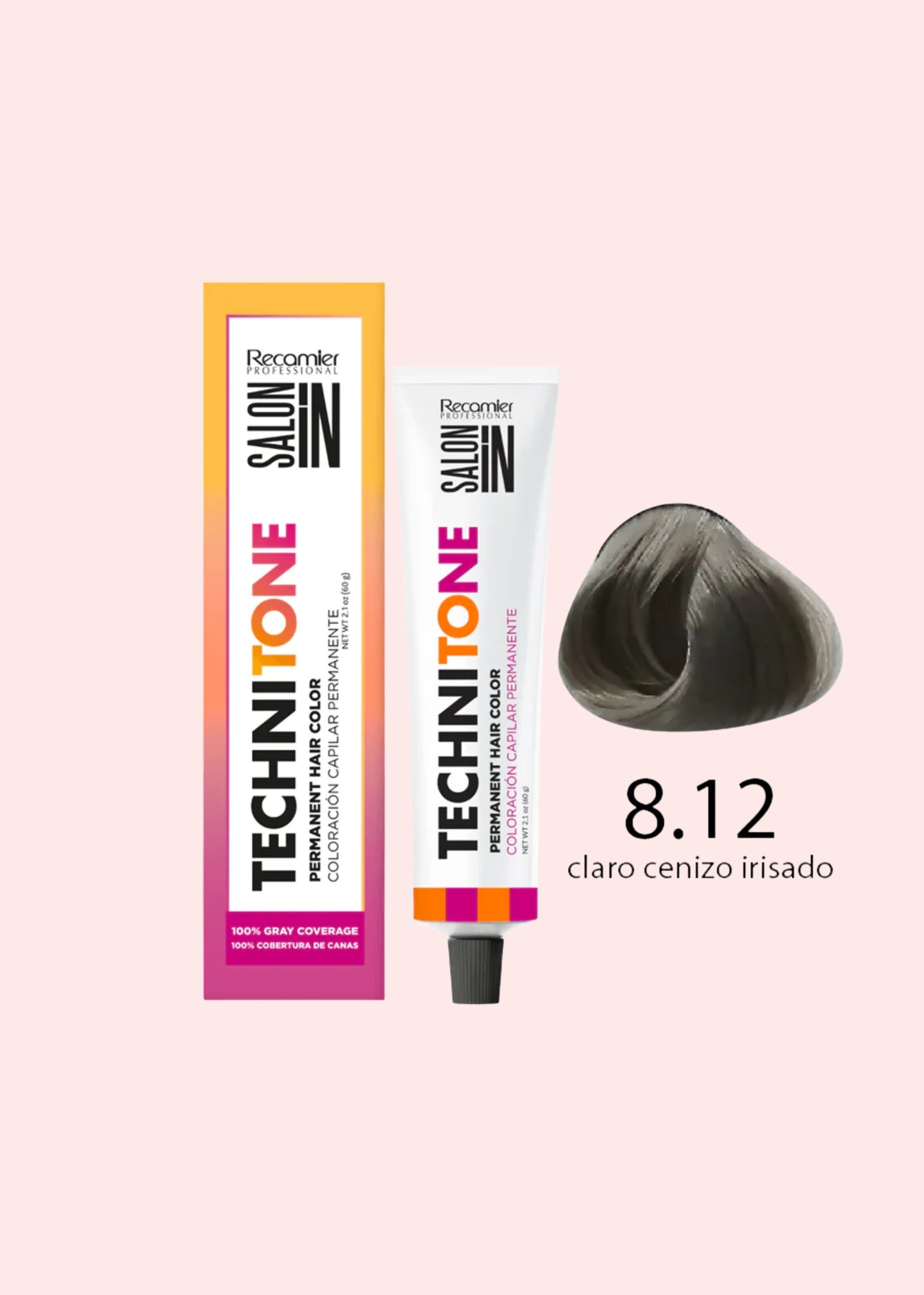 RECAMIER SALON IN TECHNI TONE TINTE 8.12 - 60G