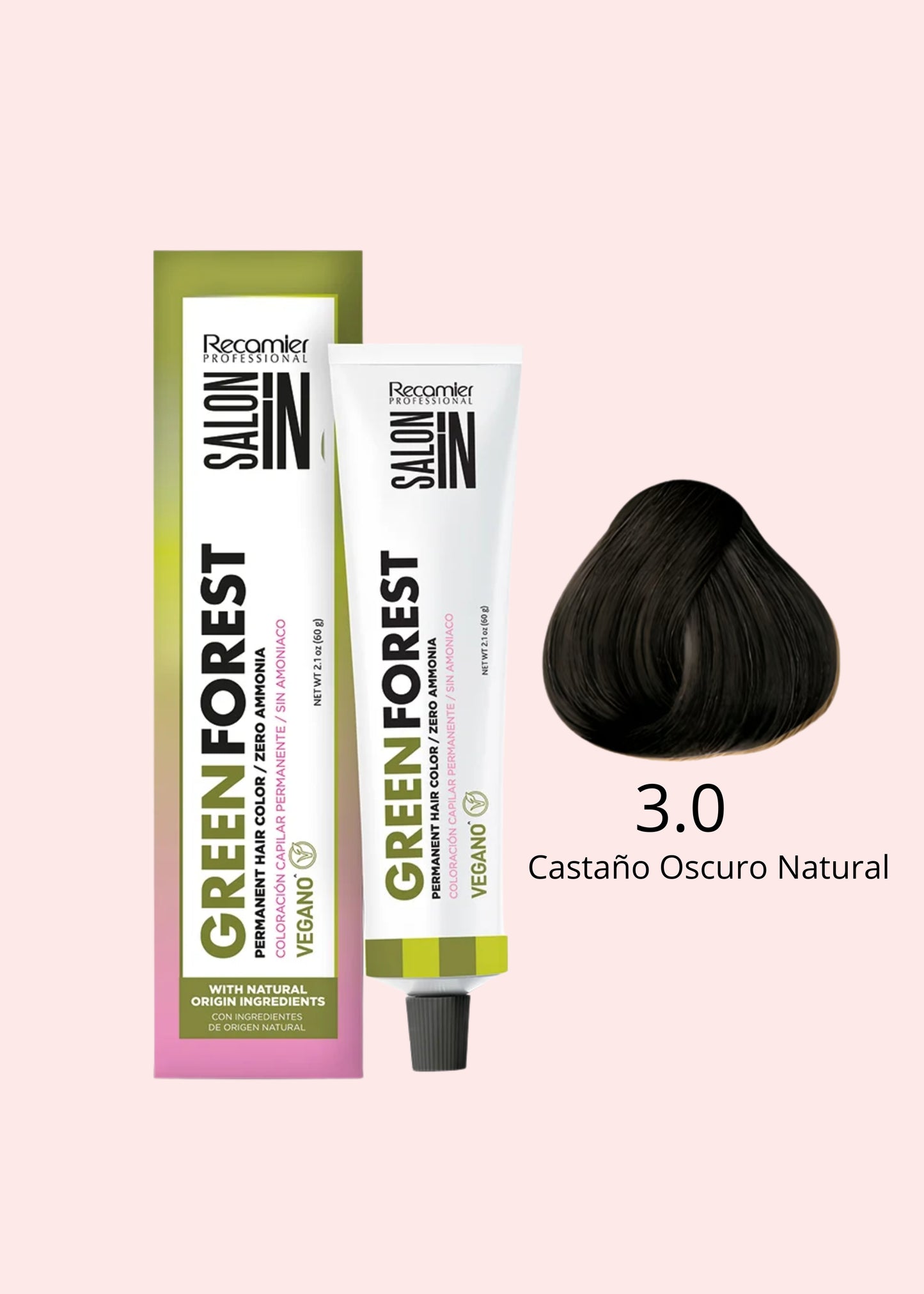 RECAMIER SALON IN GREEN FOREST TINTE 3.0 60 ML