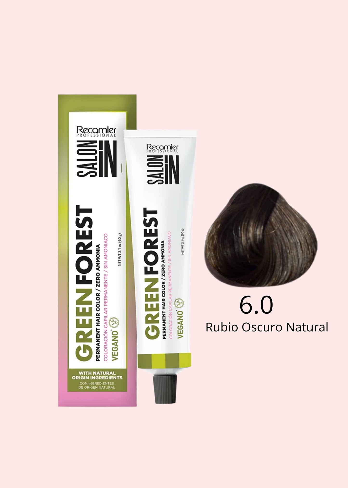 RECAMIER SALON IN GREEN FOREST TINTE 6.0 60 ML