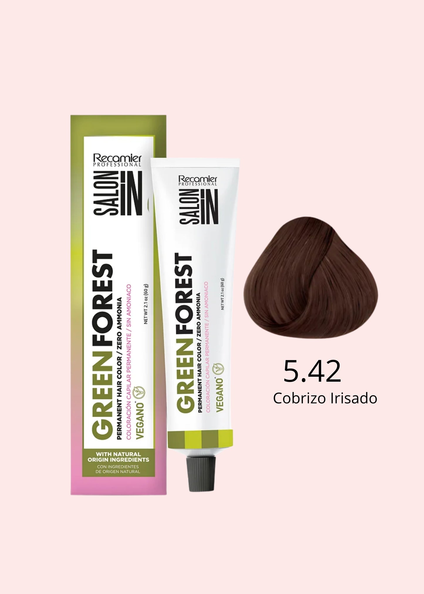 RECAMIER SALON IN GREEN FOREST TINTE 5.42 60 ML