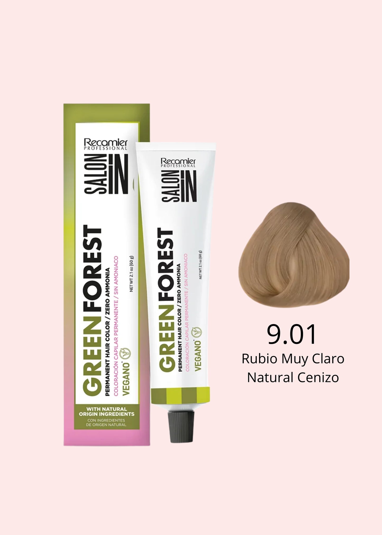 RECAMIER SALON IN GREEN FOREST TINTE 9.01 60 ML