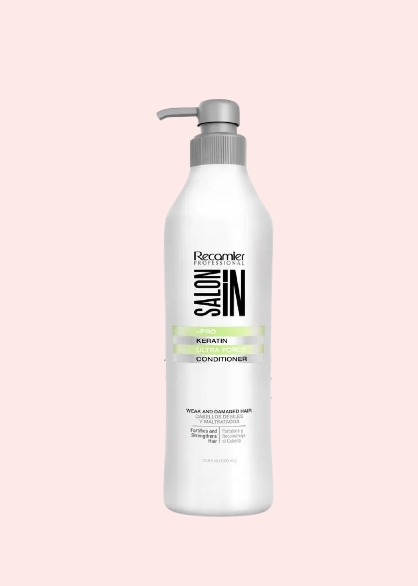 Recamier Salon In Acondicionador Keratin Ultra Force 1000 Ml