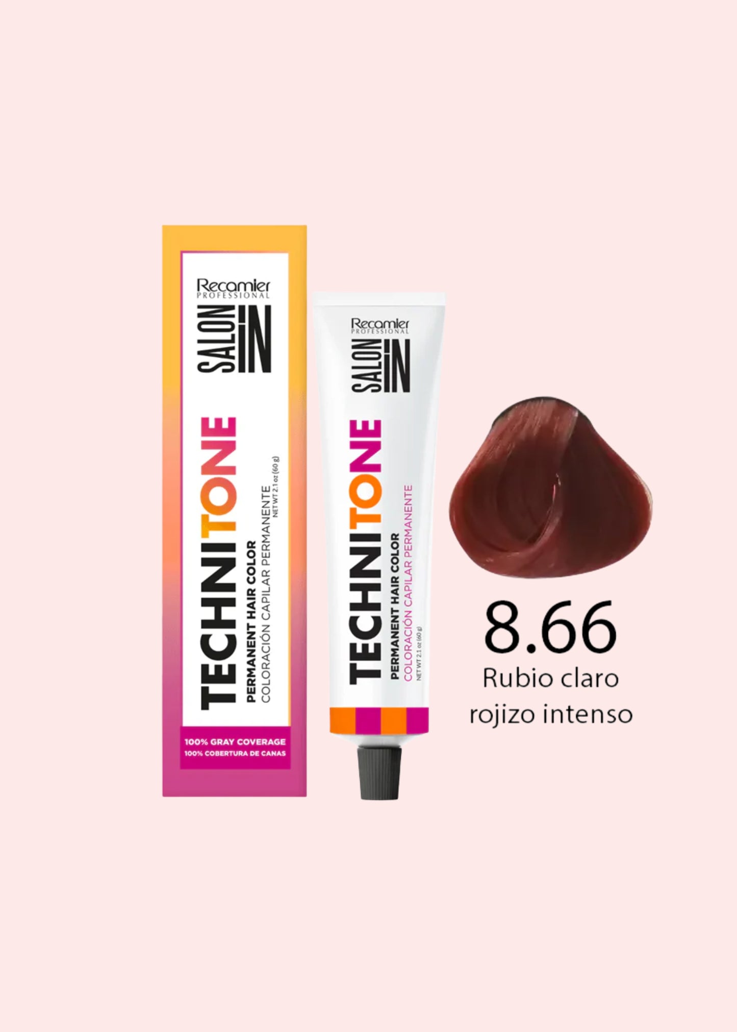 RECAMIER SALON IN TECHNI TONE TINTE 8.66 - 60G