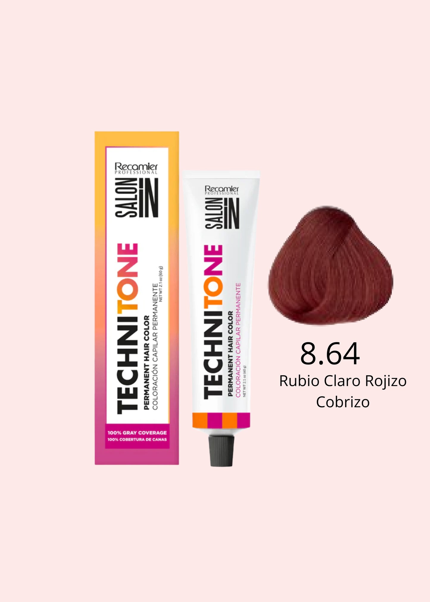 RECAMIER SALON IN TECHNI TONE TINTE 8.64 - 60G