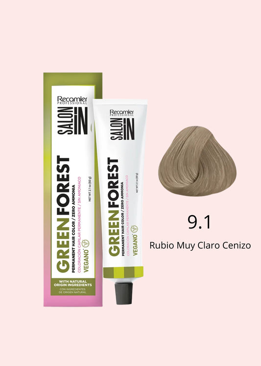 RECAMIER SALON IN GREEN FOREST TINTE 9.1 60G