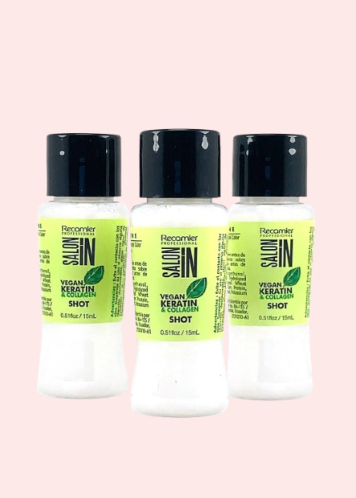 RECAMIER SALON IN VEGAN KERATIN COLLAGEN COLLAGEN SHOT 15ML