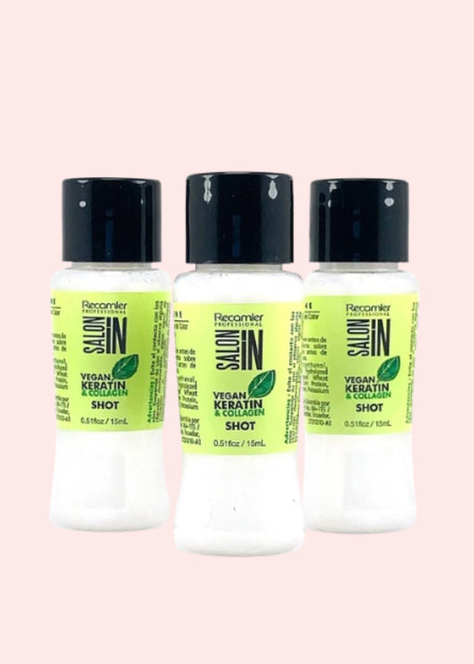 RECAMIER SALON IN VEGAN KERATIN COLLAGEN COLLAGEN SHOT 15ML