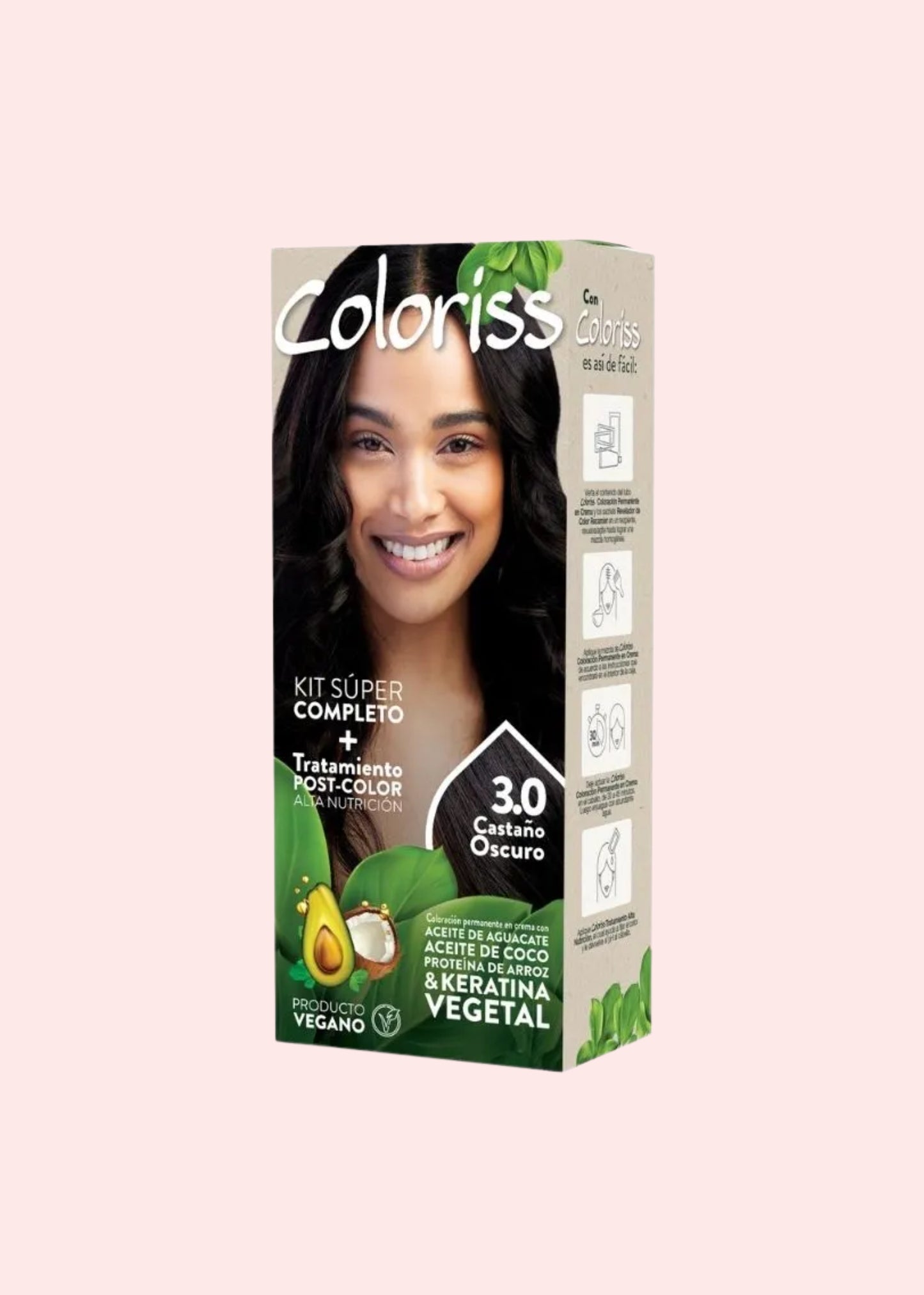 Recamier Coloriss Tinte Kit N° 3.0   50 G