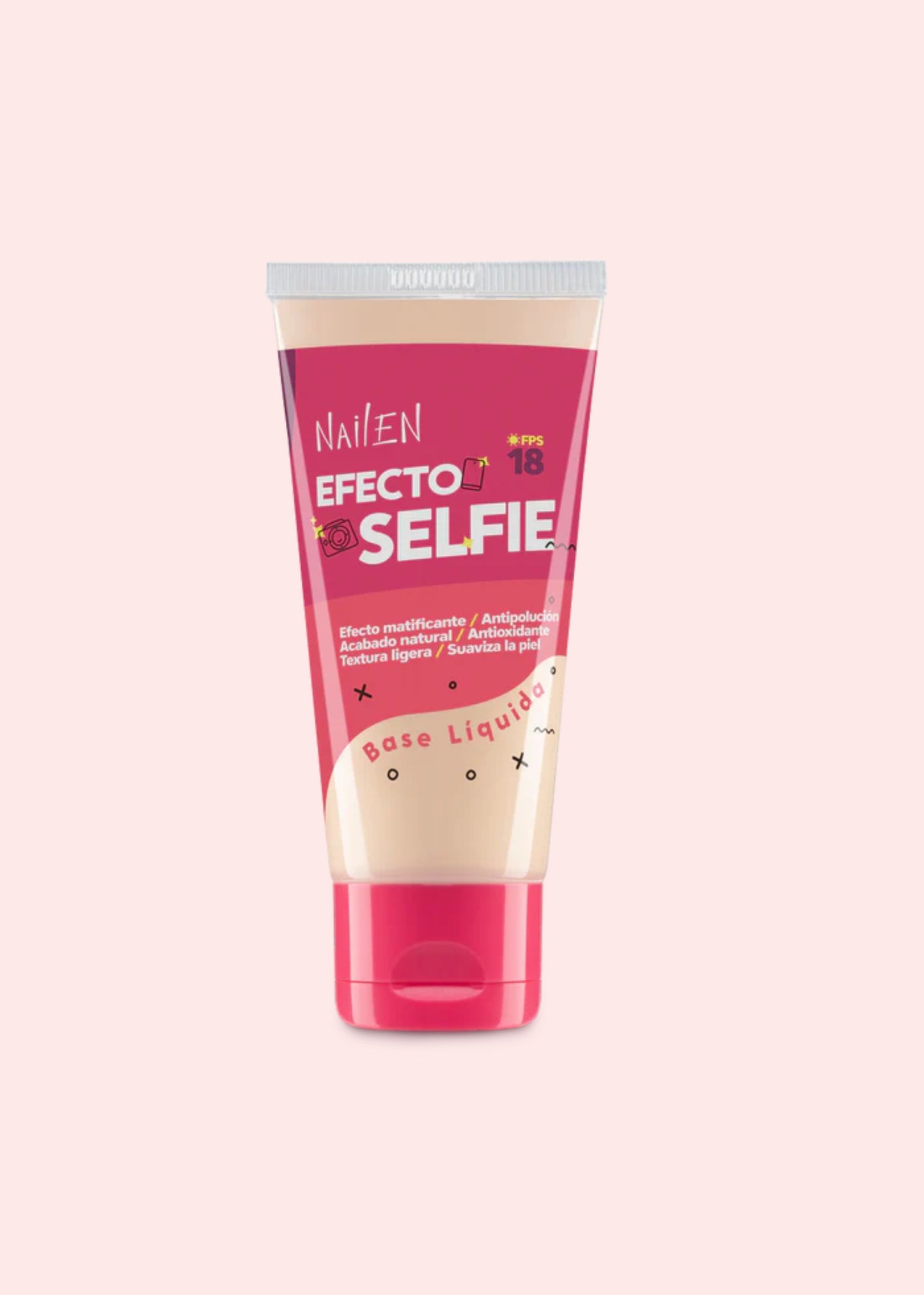 Nailen Base Efecto Selfie  N1 30G