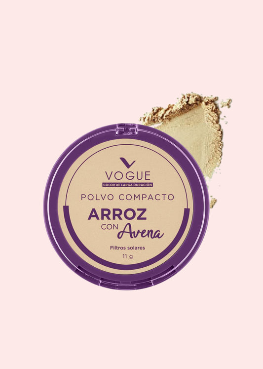 Vogue Polvo Compacto De Arroz Porcelana 11Gr