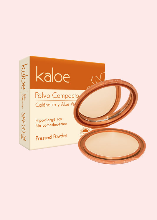 KALOE POLVO COMPACTO N1 ALMENDRA 15GR