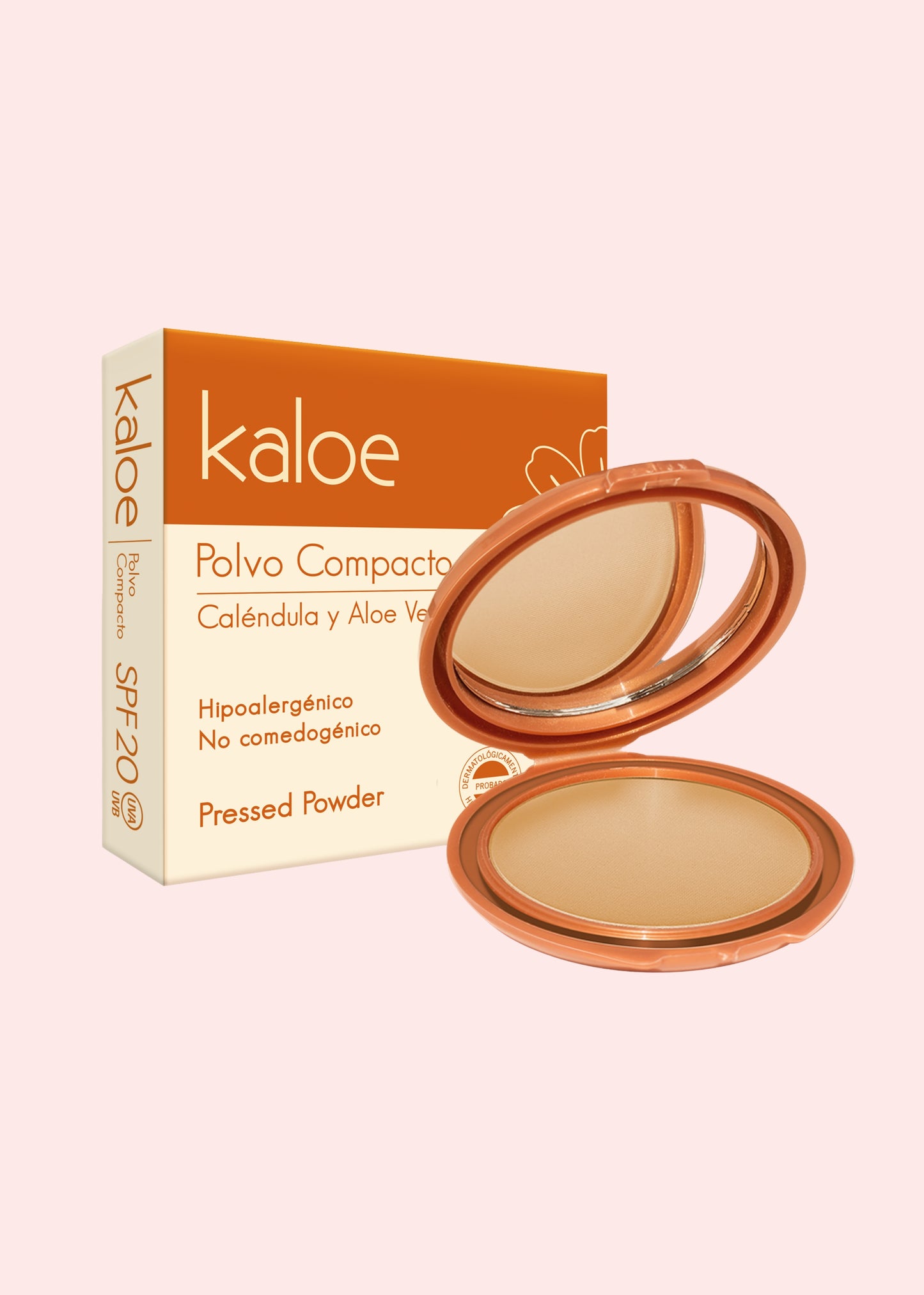 KALOE POLVO COMPACTO N3 MIEL 15GR