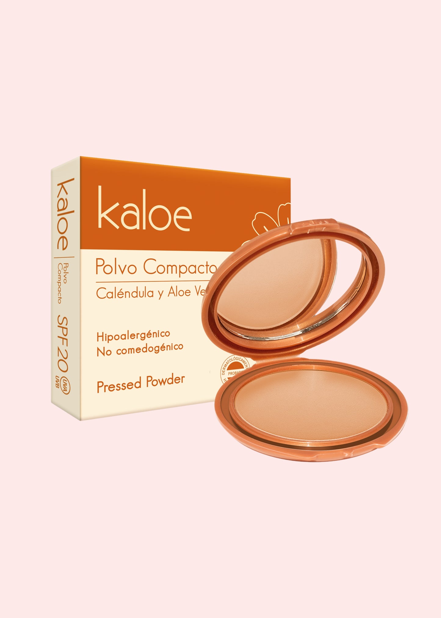 KALOE POLVO COMPACTO N4 BRONCE 15GR