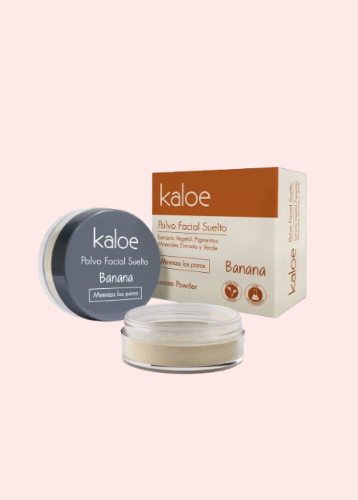 KALOE POLVO FACIAL SUELTO BANANA 12GR