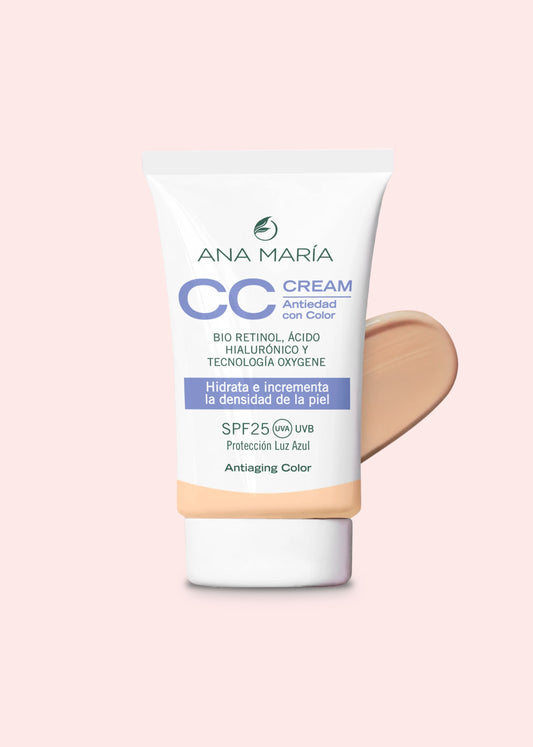 ANA MARIA ANTIEDAD CON COLOR CC CREAM CLARO 40GR