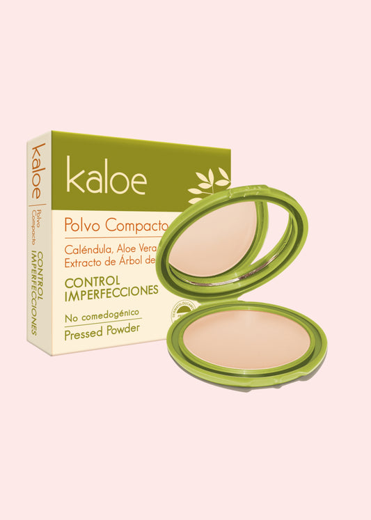KALOE POLVO COMPACTO CONTROL IMPERFECCIONES N2 BEIGE 15GR