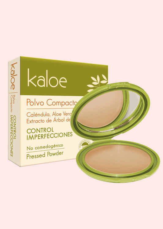 KALOE POLVO COMPACTO CONTROL IMPERFECCIONES N5 SANDALO 15GR