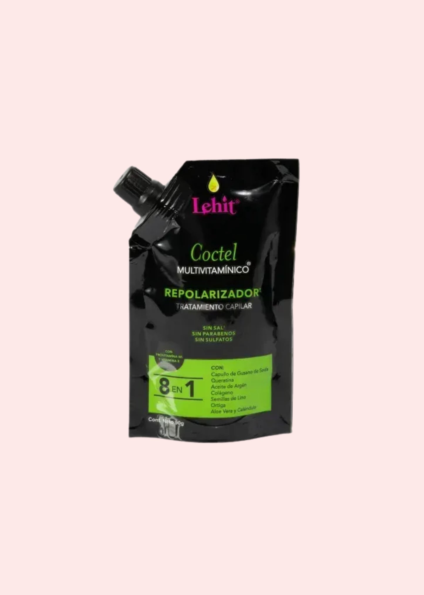 LEHIT TRATAMIENTO COCTEL MULTIVITAMINICO 8 EN 1- 90G