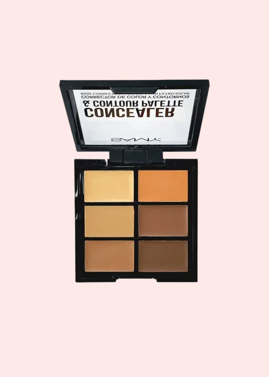 SAMY PALETA DE CORRECTORES Y CONTORNOS MEDIUM DARK 6 G