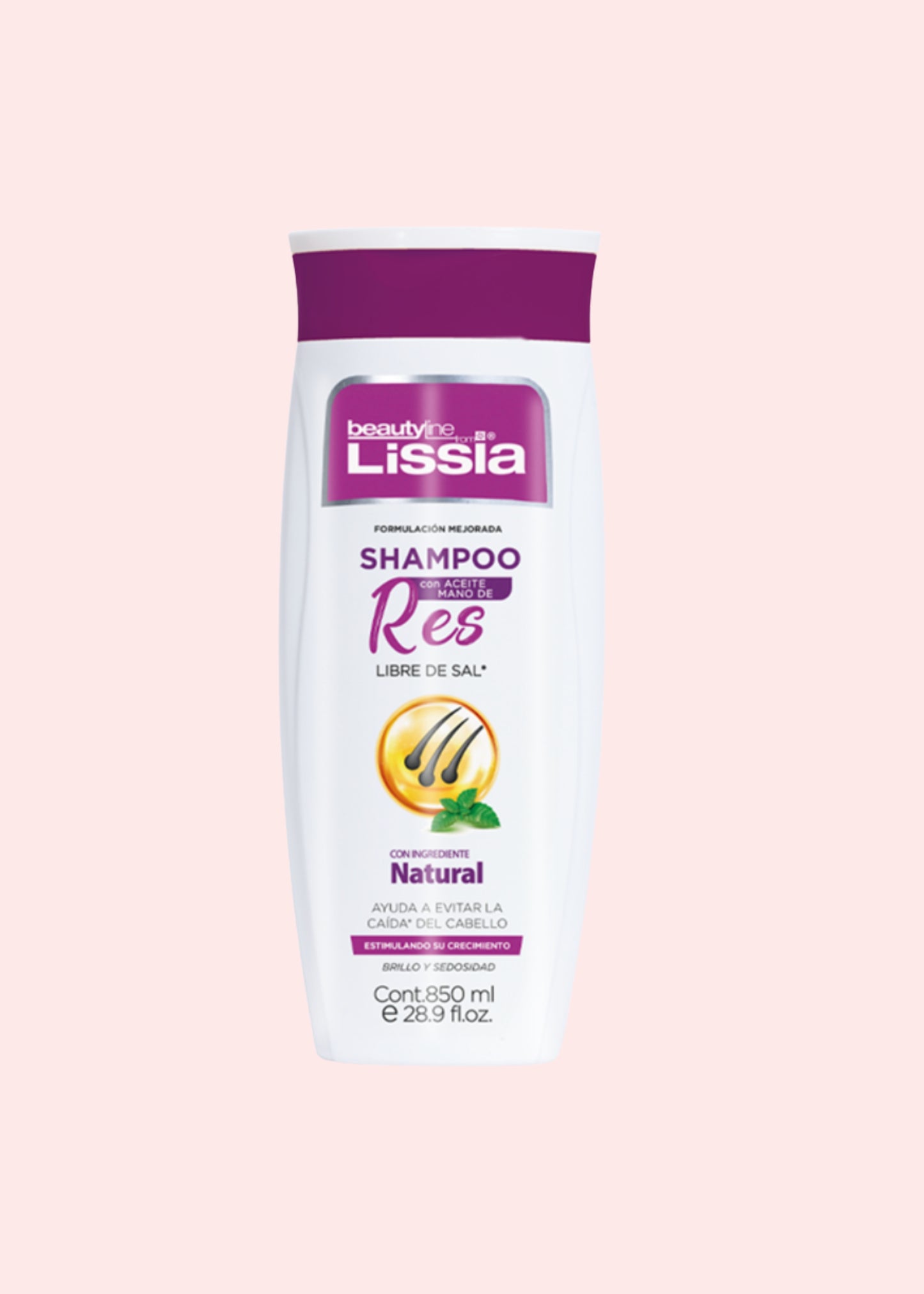 Lissia Shampoo Mano De Res 850 Ml