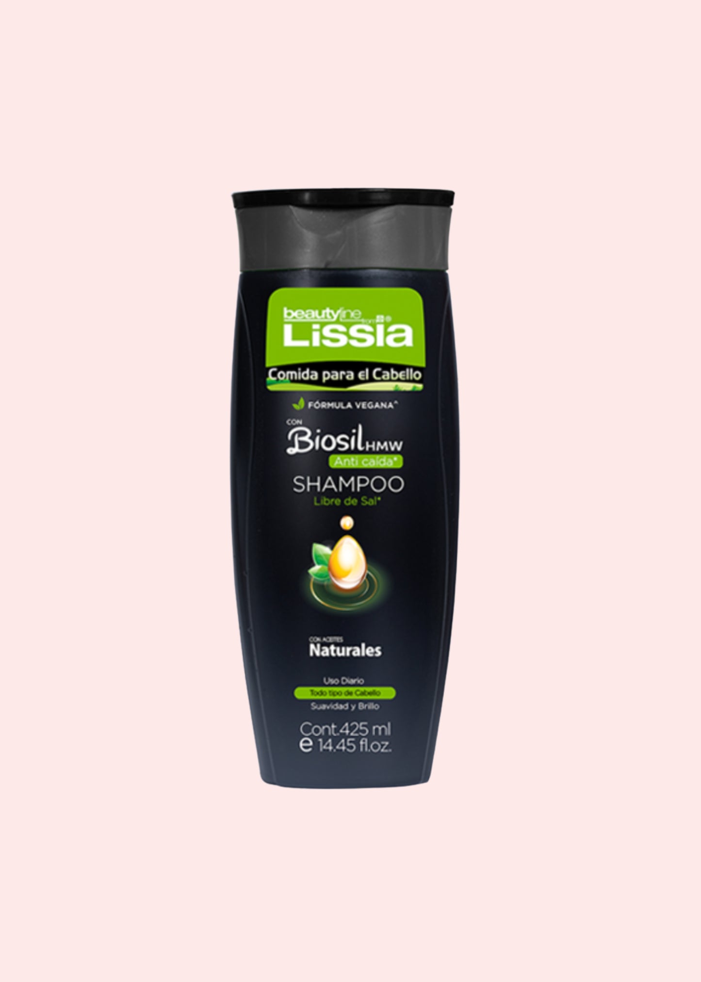 Lissia Shampoo Comida Para El Cabello Biosil 425Ml