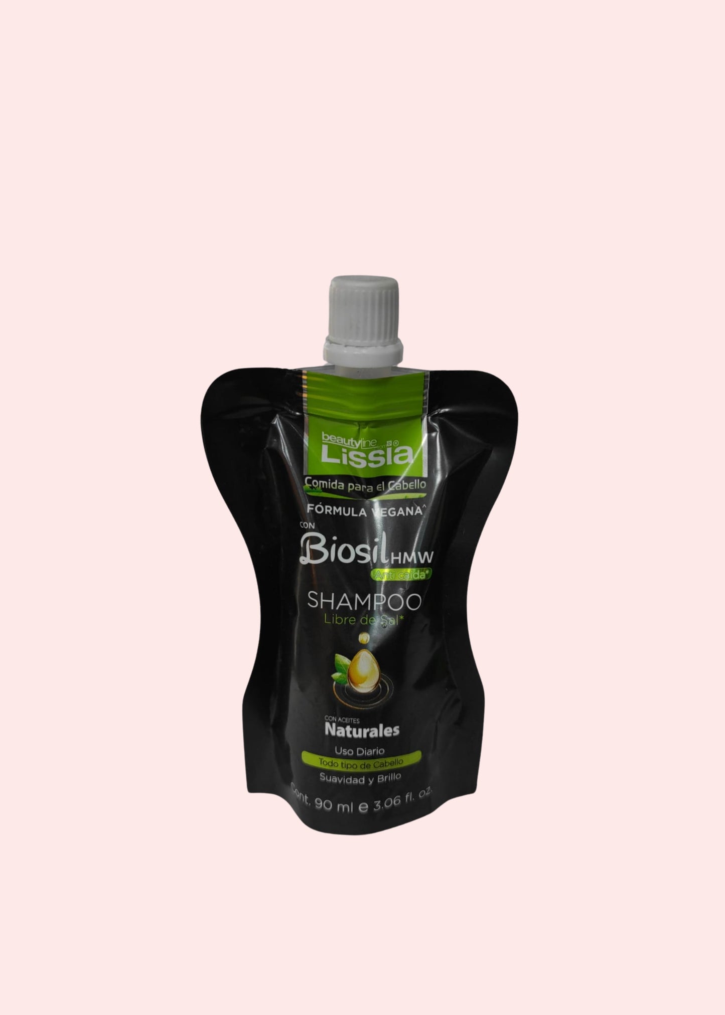 Lissia Shampoo Comida Para El Cabello Biosil 90Ml