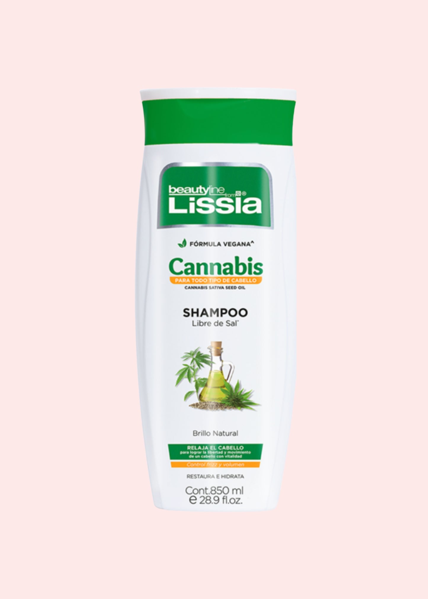 LISSIA SHAMPOO CANNABIS 850 ML