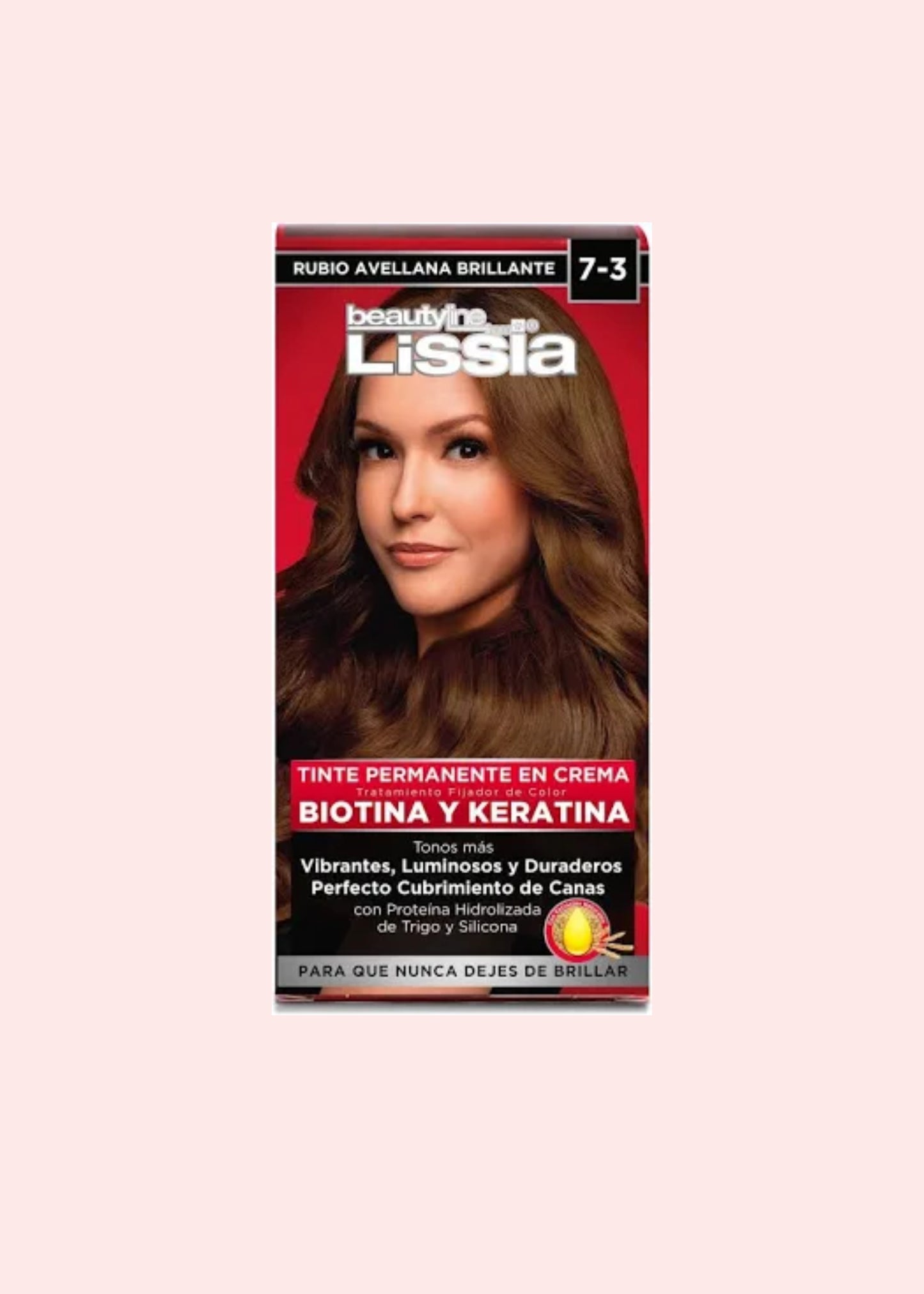 LISSIA KIT TINTE 73 RUBIO AVELLANA BRILLANTE