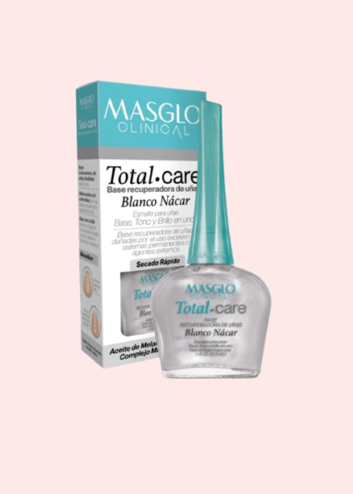 MASGLO CLINICAL TOTAL CARE BASE BLANCO NACAR 13ML