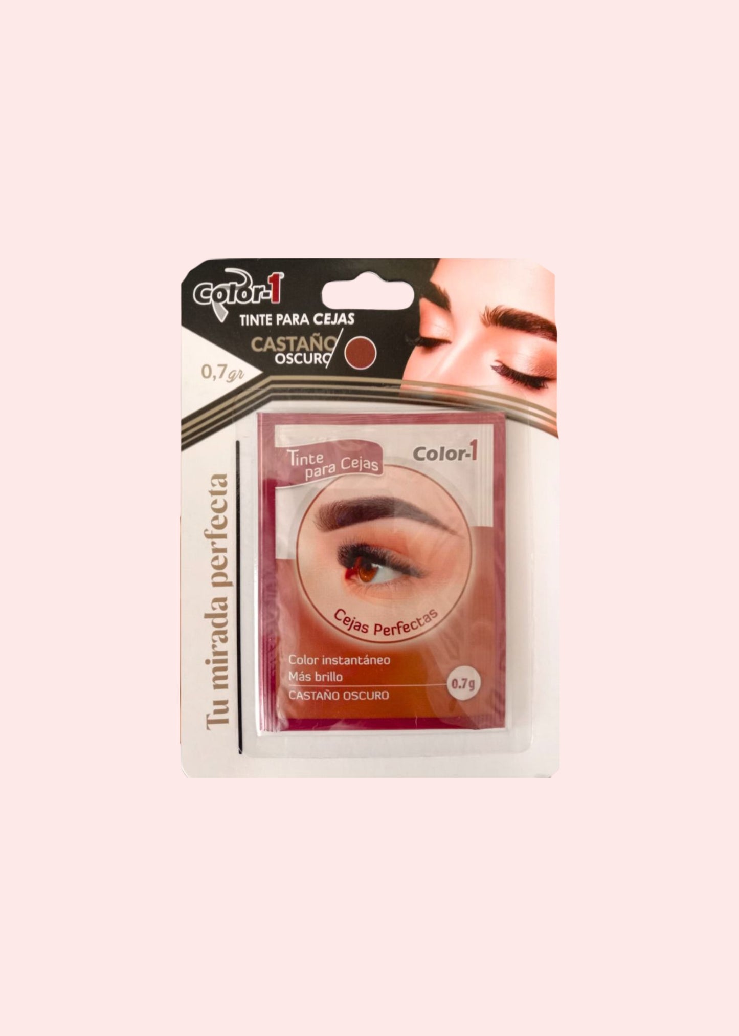 COLOR-1 TINTURA CEJAS CASTAÑO OSCURO 0,7 g