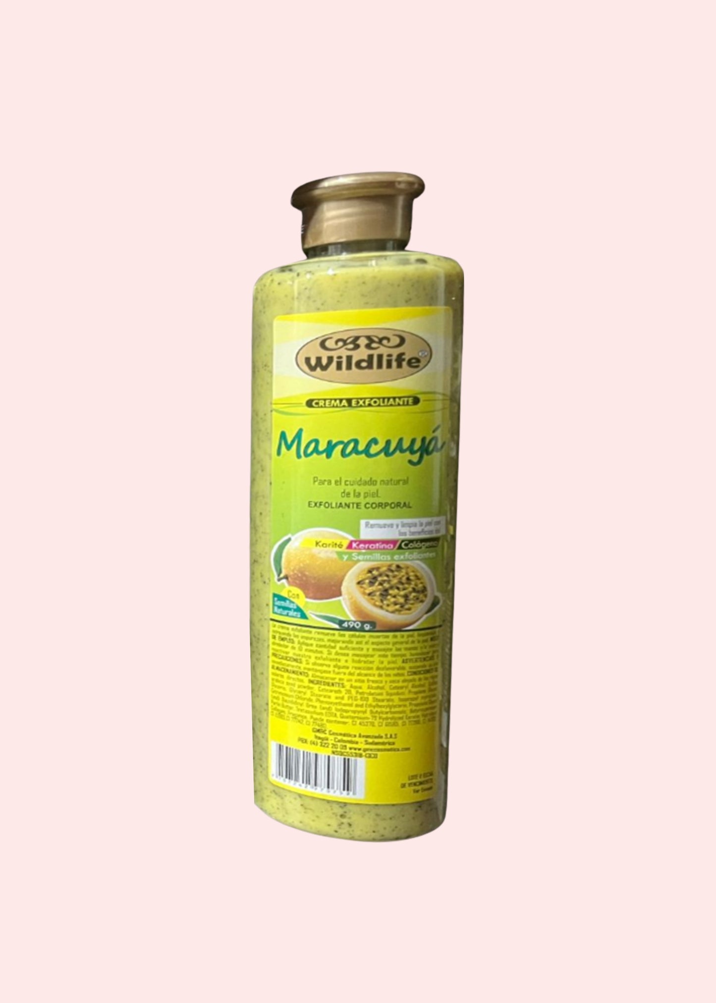 WILDLIFE CREMA EXFOLIANTE MARACUYA 900 GR