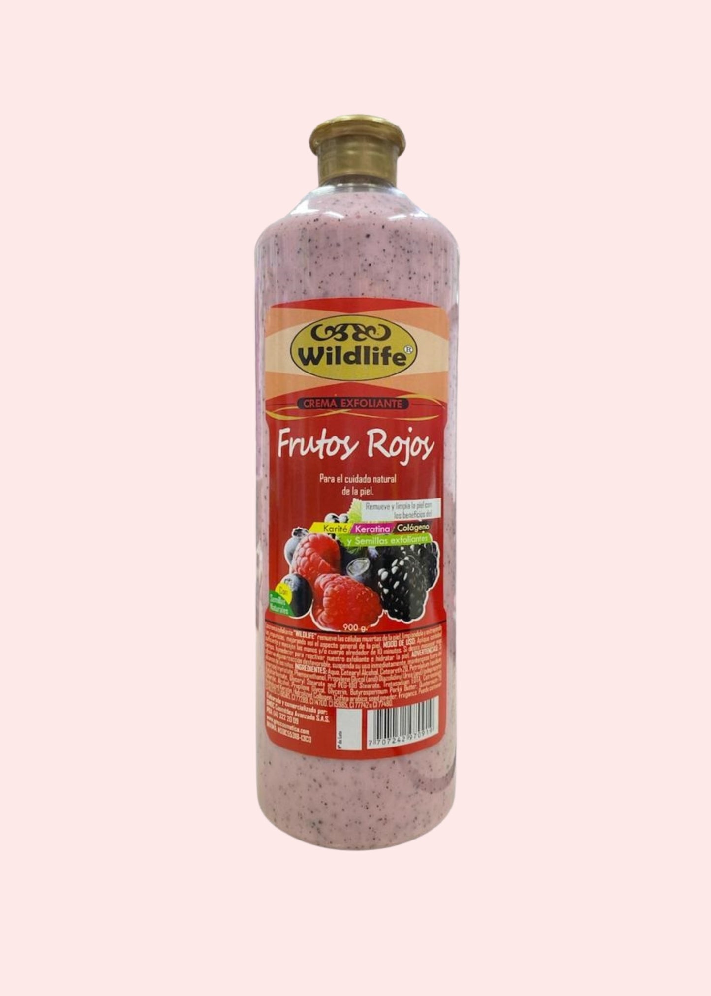 WILDLIFE CREMA EXFOLIANTE FRUTOS ROJOS 900 gr